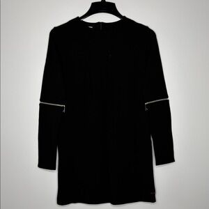 DSQUARED2 Detachable Sleeve Zipper Girls Dress Size 16Y